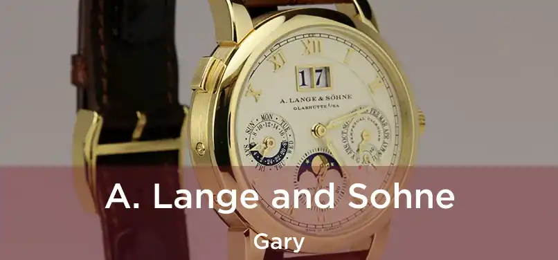  A. Lange and Sohne Gary